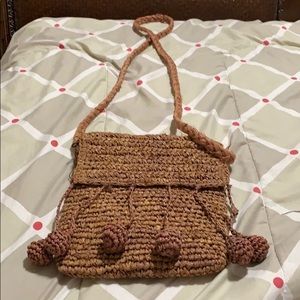Wicker Messenger bag